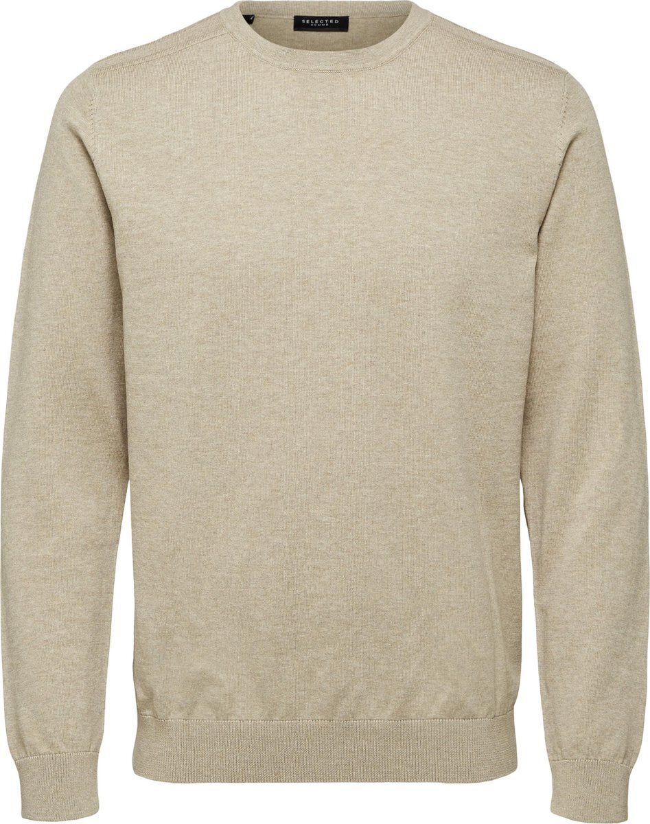 Selected SLHBERG CREW NECK B NOOS Heren Trui - Maat L