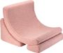 Wigiwama Teddy Fauteuil - 80x65x55cm - Guava Pink