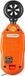 VEVOR Anemometer 69,35MPH Luchtsnelheidsmeter 163x54x32mm Windmeter IP44 Windmeter Windsterktemeter MAX/MIN/AVG/CU Windsnelheidsgegevens -10-45℃ Luchtmeter Snelheidsmeter