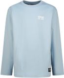 Vingino Icon-logo-ls Jongens T-shirt Korte mouw Katoen Lichtblauw Maat 164