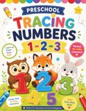 123 Trace, Color & Count: A Fun Numbers Tracing and Cut-and-Paste Activity Workbook for Toddlers, Preschool & Kindergarten Kids Ages 3–6