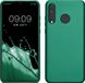 kwmobile hoesje geschikt voor Huawei P30 Lite - Back Cover - TPU - Metallic Donkergroen