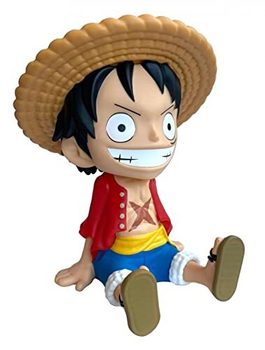 Plastoy EEN STUK - Tirelire - Luffy - 16cm