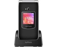 MYPHONE RUMBA 2 NEGRO MÓVIL SENIOR 2G 2.4'' CON TAPA CÁMARA BLUETOOTH SOS