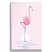 Homemania Afbeelding Flamingo-dieren voor woonkamer, slaapkamer, meerkleurig, 45 x 3 x 70 cm, HM20KNV45 x 70 – 163, polyester, hout