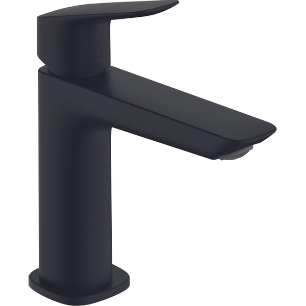 Hansgrohe Logis wastafelkraan 110 fine z/afvoer m.zwart 71253670