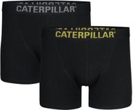 Caterpillar CAT Heren Boxershorts 2-Pack Effen Zwart - Maat 3XL