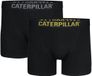 Caterpillar CAT Heren Boxershorts 2-Pack Effen Zwart - Maat 3XL