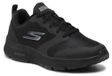 Skechers GO RUN Consistent 128275-BLK Dames hardloopschoenen, zwart, lichtgewicht sneaker, maat 39,5 EU