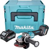 Makita GA 041 GM101 Accuslijper 40 V max. 125 mm X-LOCK Brushless + 1x accu 4.0 Ah + Makpac - zonder lader