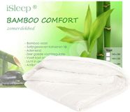 iSleep Zomerdekbed Bamboo Comfort - 100% Bamboe Zomer Dekbed - Eenpersoons - 140x200 cm
