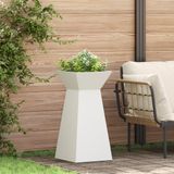 vidaXL Pilarenbak Wit 2 stuks 35 x 35 x 73 cm