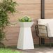 vidaXL Pilarenbak Wit 2 stuks 35 x 35 x 73 cm