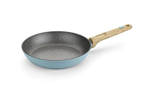 Bra Nordik koekenpan 28 cm, gesmeed aluminium met antiaanbaklaag, geschikt voor alle warmtebronnen, ook inductie