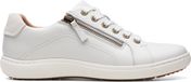 Clarks - Dames - Nalle Lace - D - 1 - white leather - maat 4,5