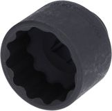 BRILLIANT TOOLS 1/2" kracht-doppensleutel twaalfkant 36 mm kort - BT022683