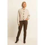 Expresso Donkerbruin Slim Fit Jeans