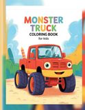 Monster Truck: Coloring Book For Kids