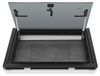 StarTech Kampeerwagenraam 65x50 cm Zwart Getint Gehard Glas Aluminium Frame