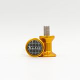 Cotton Keiti Cotton Reels 30 mm M6 Yellow 2 Pack