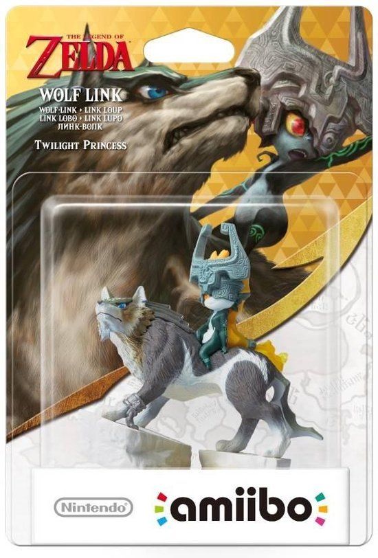 Nintendo amiibo Wolf Link - Grijs - Plastic - 42g