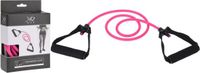 XQ Max Elastique de fitness - Expander Light - Elastique avec poignées - 120cm - Rose