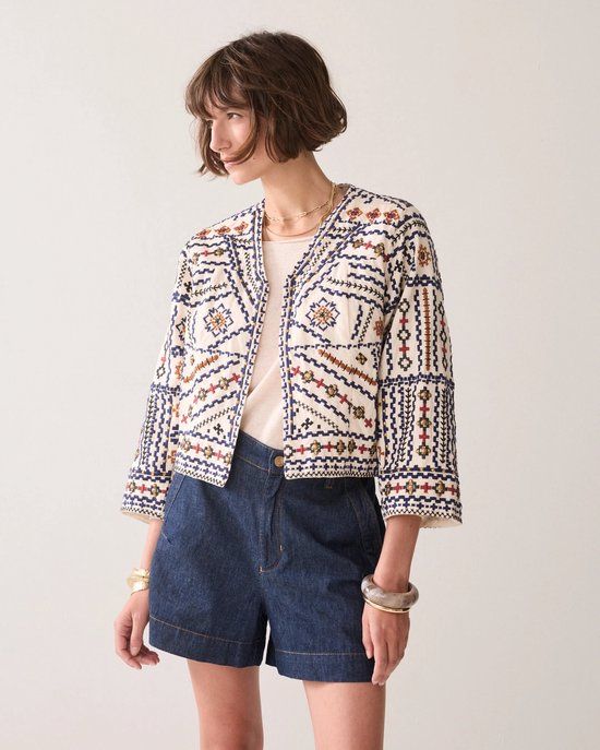 Summum - Bohemian jasje - 1s1305-12471 - Katoen - Print (multicolor)