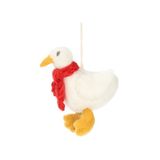Pendentif de Noël oie, feutre