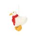Pendentif de Noël oie, feutre