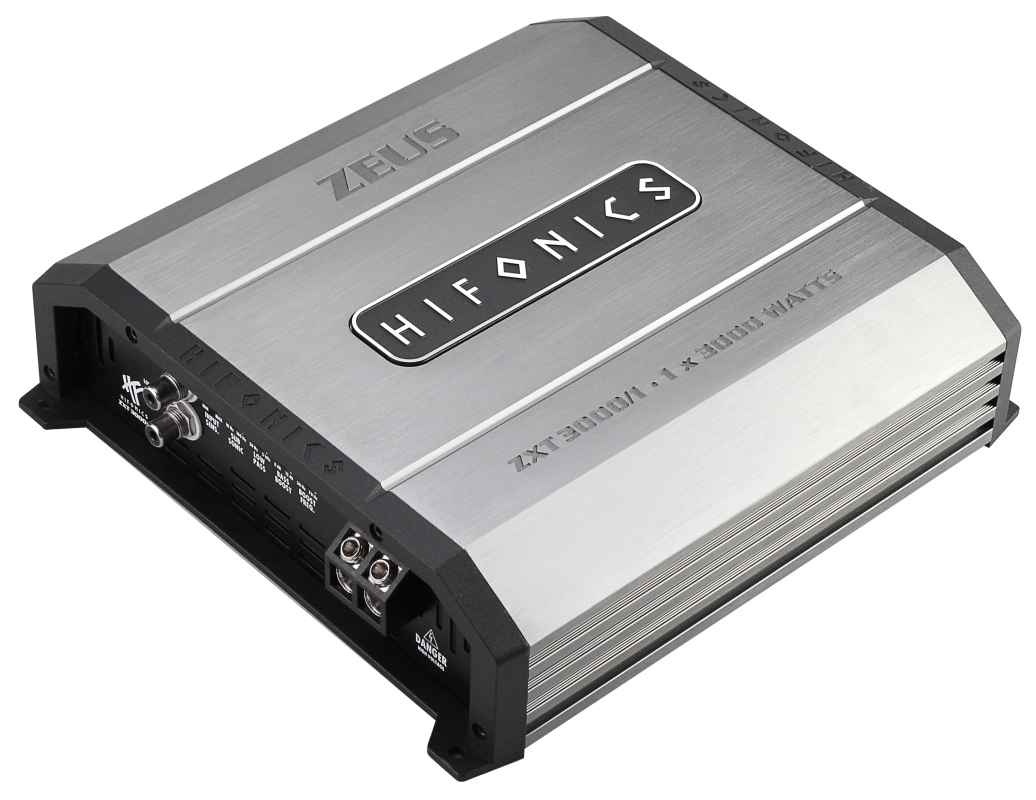 Hifonics ZXT 3000/1 - Zeus Extreme - 1 Kanaals Ultra Klasse D versterker - 3300 Watt RMS