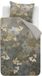 Kardol Flornatus dekbedovertrek - Eenpersoons - 140 x 200/220 cm - Katoen - Olive Green