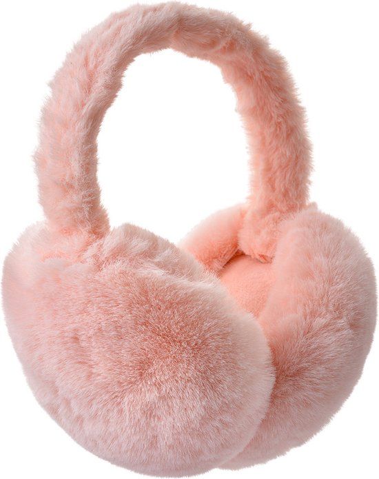 Clayre & Eef Oorwarmers - Roze - One Size - Polyester
