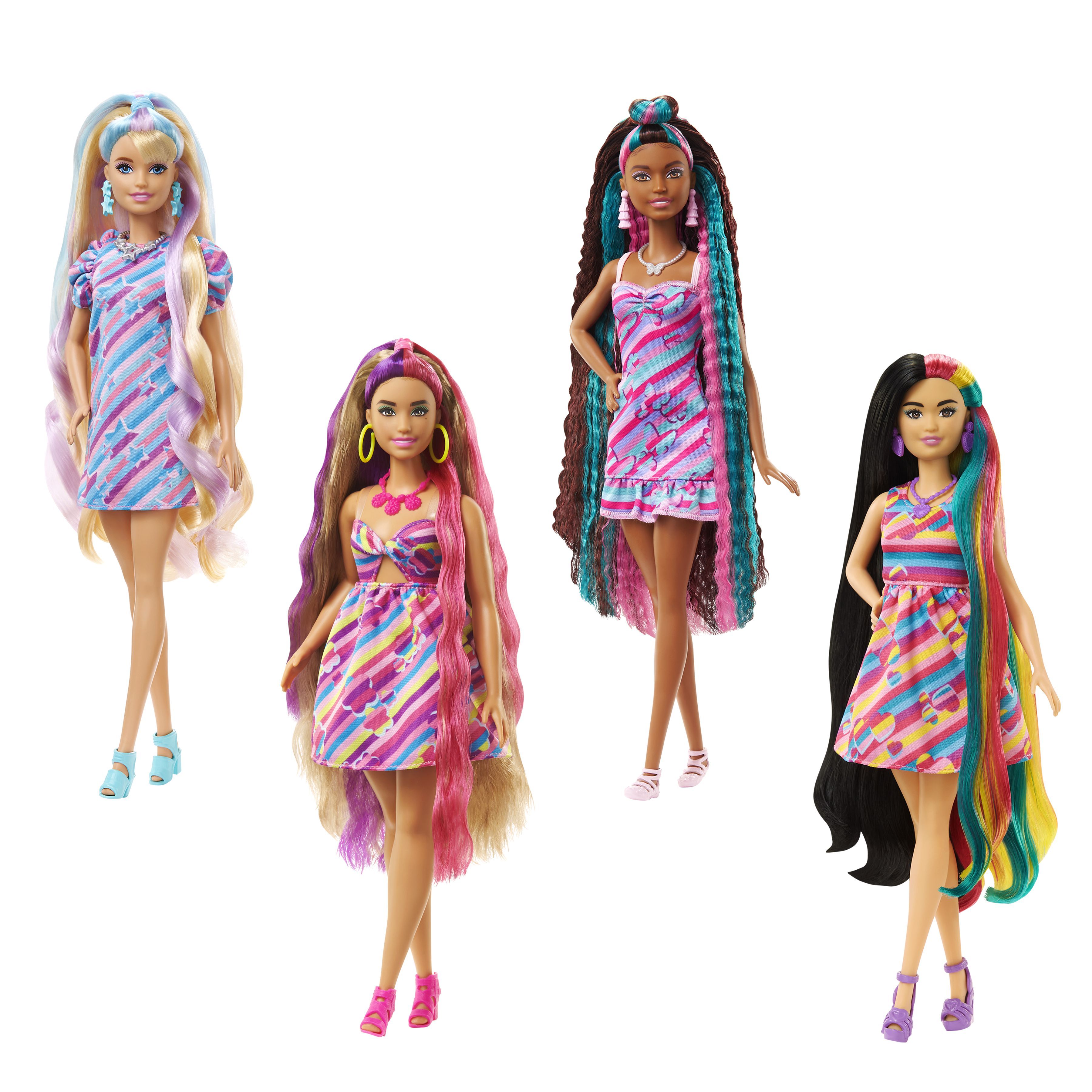 Barbie Totally Hair HCM91 Doll - Multicolor