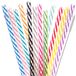 Paille en plastique réutilisable - 12 couleurs - Lot de 12 avec brosse de nettoyage