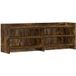 Prolenta Maison Exclusive Meuble TV exclusif - Dimensions : 135 x 33 x 47 cm - Bois de chêne fumé