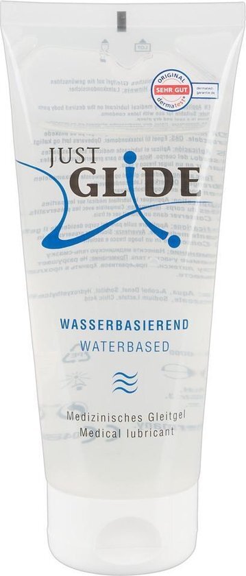 Just Glide Glijmiddel op Waterbasis 200 ml