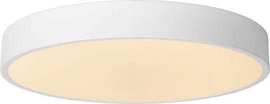 Lucide UNAR - Plafonnière - Ø 39,5 cm - LED Dimb. - 1x24W 2700K - 3 StepDim - Wit