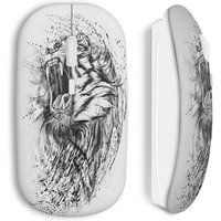 Leeuw tekening draadloze muis Maniacase