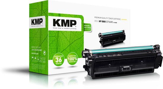 KMP H-T223BX Tonercassette Zwart (12500 pagina's)