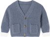 Vertbaudet Babyvestje met V-hals van grof gebreide stof