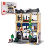 Solidchoice - Kit de construction créatif pour une mairie avec café et commissariat