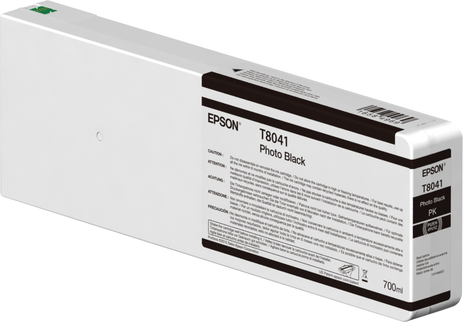 Epson Singlepack Light Light Black T44J940 UltraChrome PRO 12 700ml single pack / licht grijs