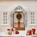 Guirlande de Noël avec neige floquée verte 5 m PVC