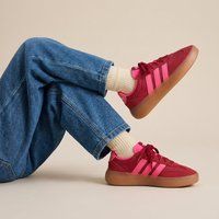 Adidas Adidas Barreda Decode Sneakers rood Suede