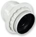 Elektrialine Electraline 70132 E27 fitting met schroefdraad + ring, wit