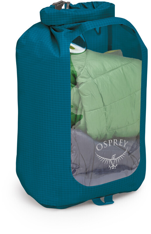 Osprey Osprey Ultralight 12 Drysack met venster, blauw