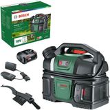 Bosch Fontus 18V-6 Set - Nettoyeur haute pression sur batterie - Batterie 18V 2.0Ah, brosse, chargeur, tuyau et pistolet de pulvérisation