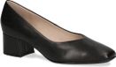 Caprice Dames Pumps 9-22315-42 022 G-breedte Zwart Leer Maat 39 EU