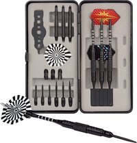 Abbey Darts Dart Set - Steel Tip/Soft Tip - Zwart - 19