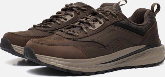 Skechers Slade Ultra - Peralto Heren Veterschoenen - Bruin - Maat 44